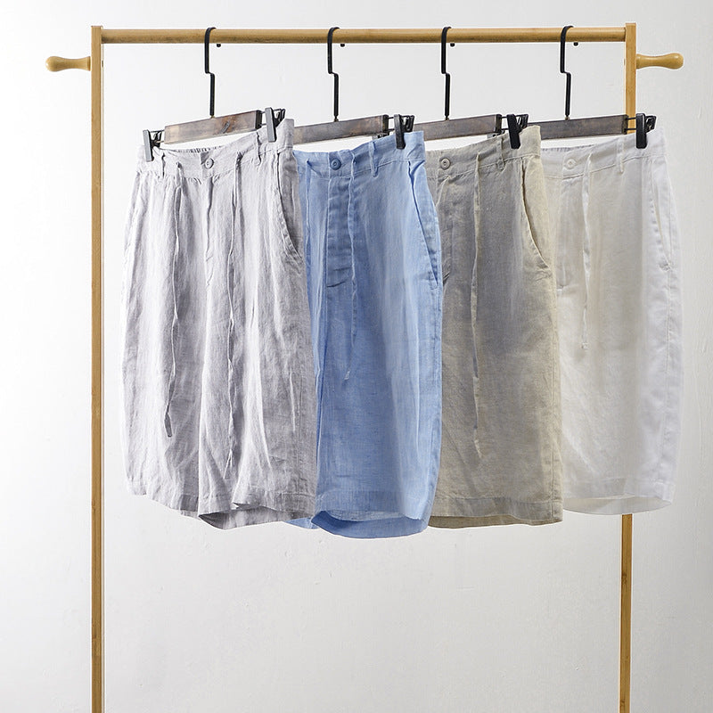 Jürgen – Hochwertige Leinen-Shorts