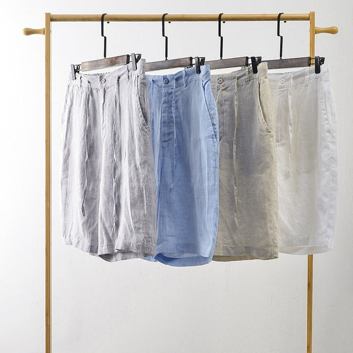 Jürgen – Hochwertige Leinen-Shorts
