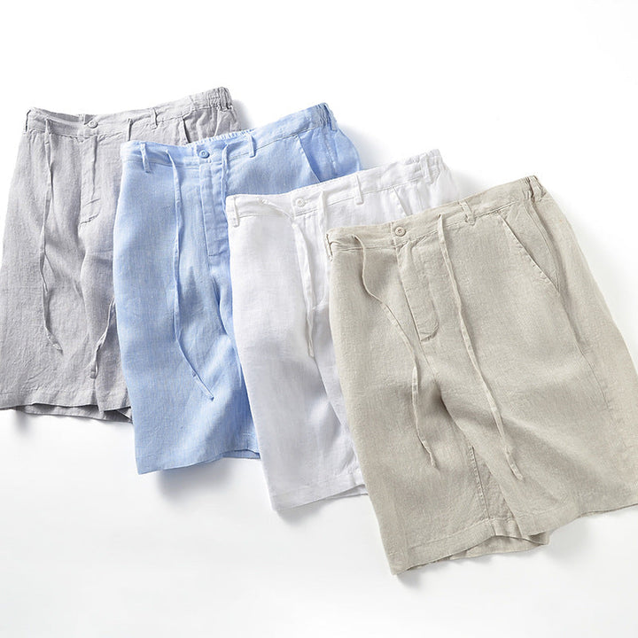 Jürgen – Hochwertige Leinen-Shorts