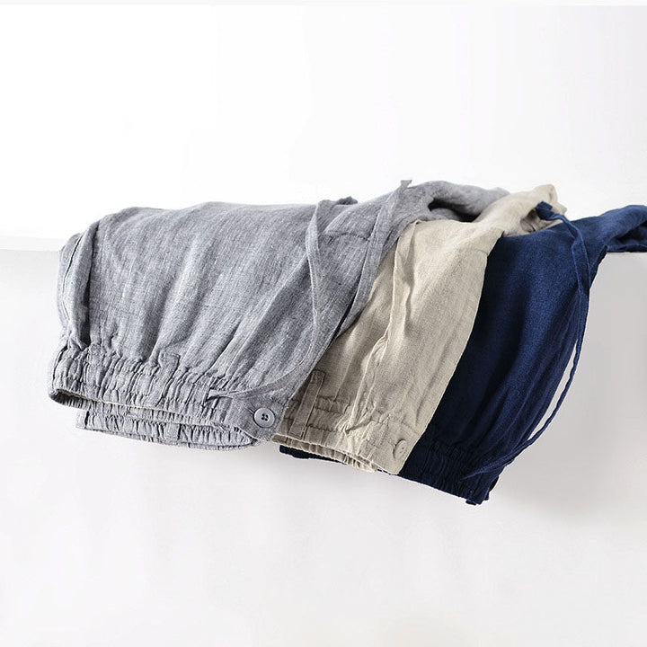 Felix – Elegante Leinen-Shorts für Herren