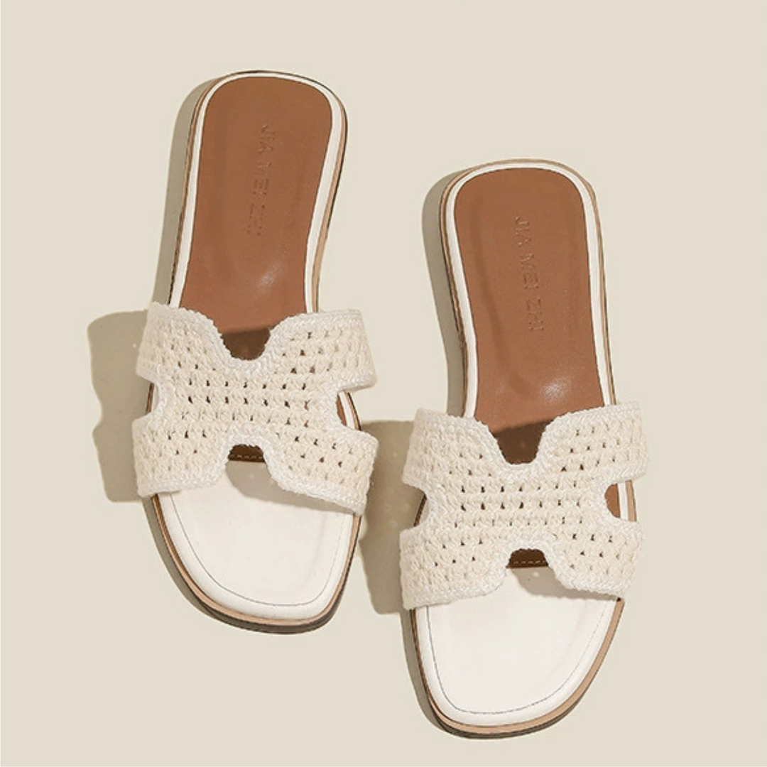 ÉLISE RAPHIA | ELEGANTE SANDALEN