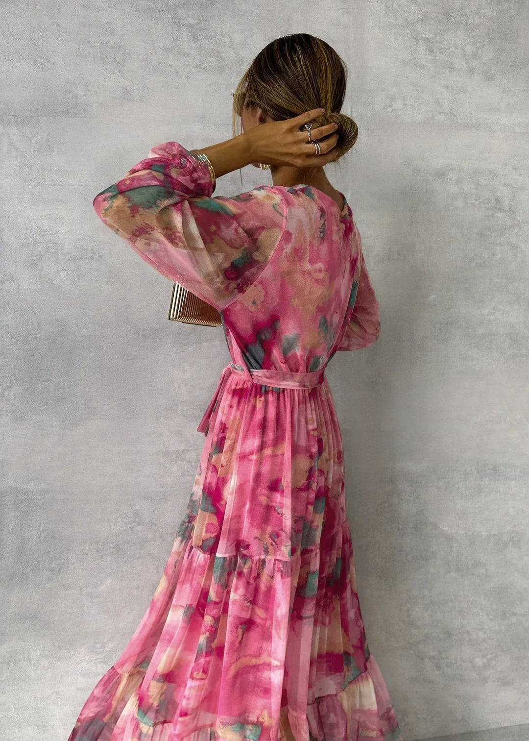 Hazel™ | Geblümtes Wickelkleid