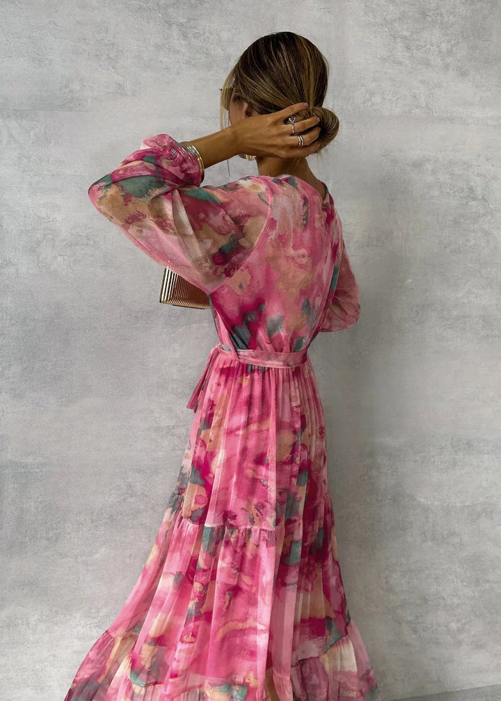 Hazel™ | Geblümtes Wickelkleid