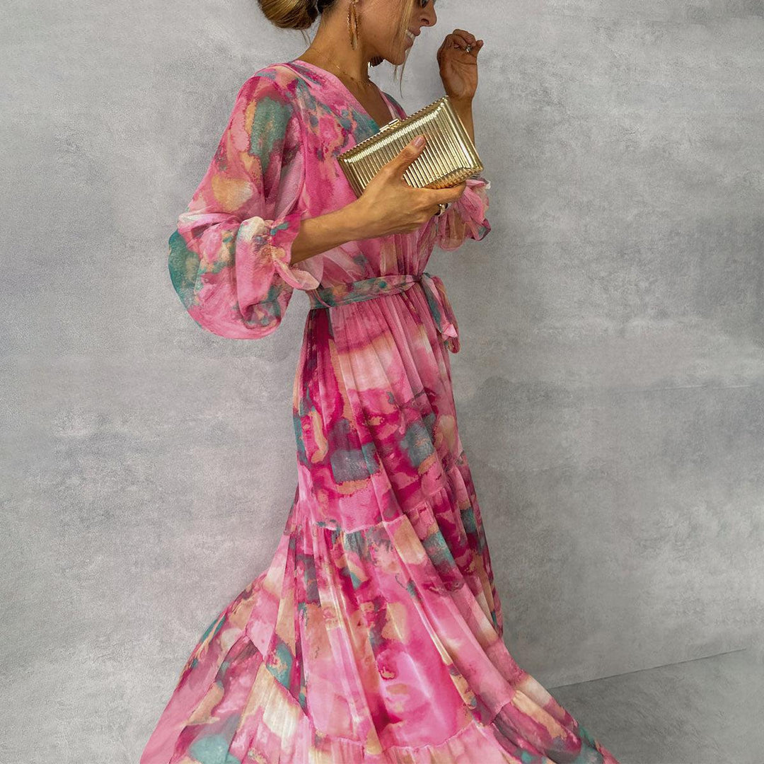 Hazel™ | Wickelkleid mit Blumendruck