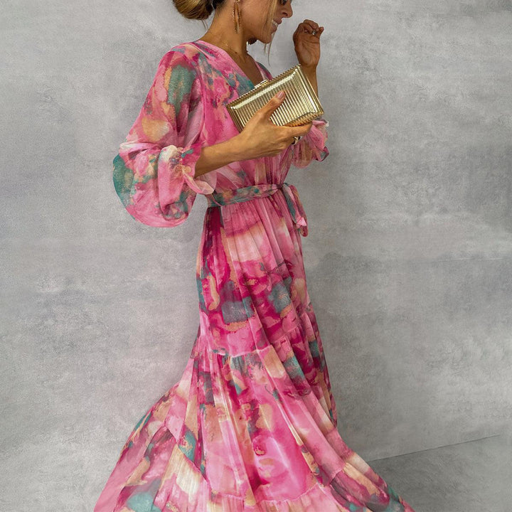 Hazel™ | Wickelkleid mit Blumendruck