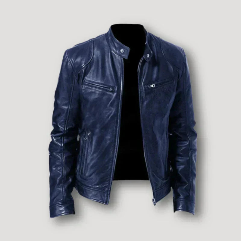 Rino™ | Lässige Lederjacke