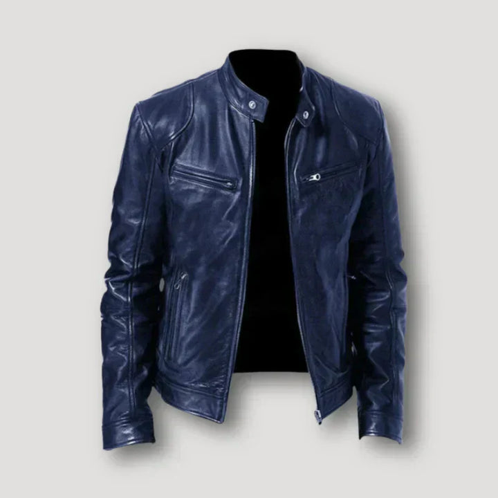 Rino™ | Lässige Lederjacke