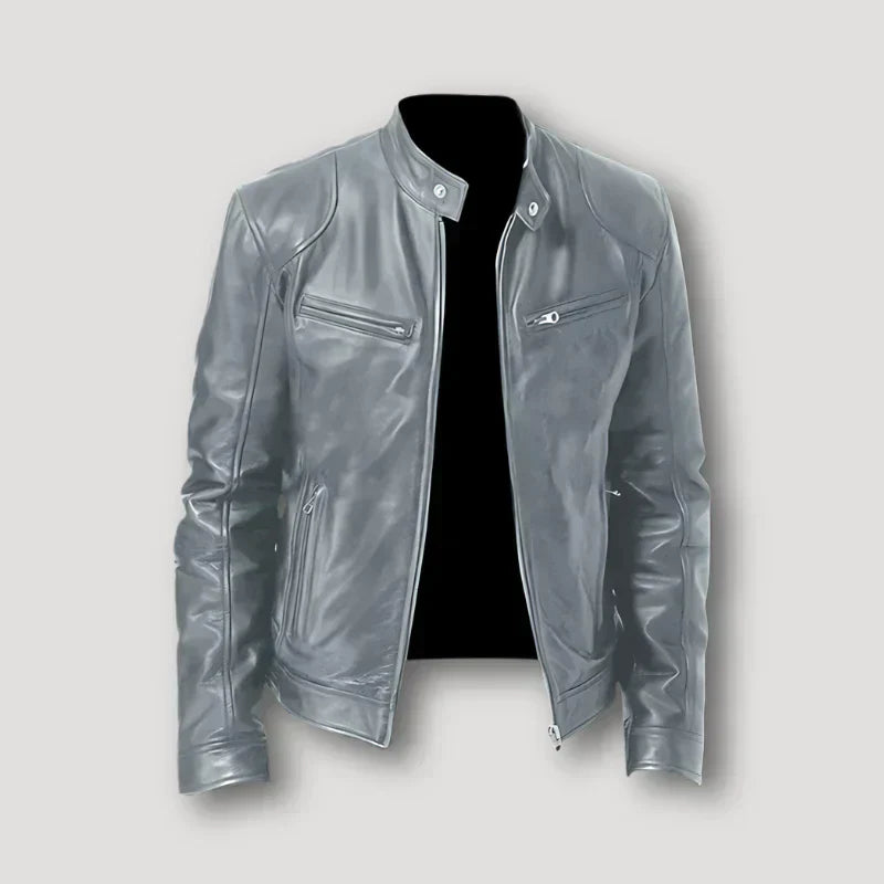 Rino™ | Lässige Lederjacke