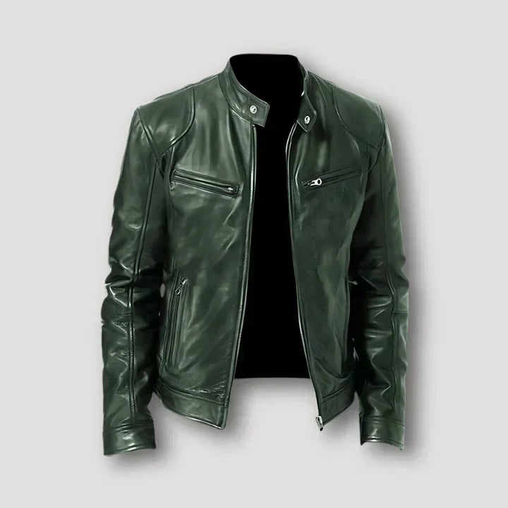Rino™ | Lässige Lederjacke
