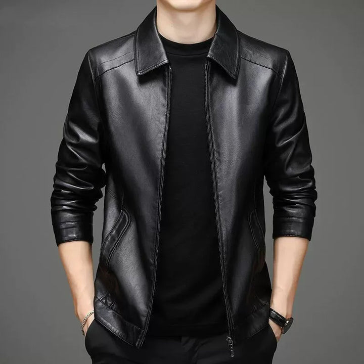 Florian-James® | Lässige Lederjacke