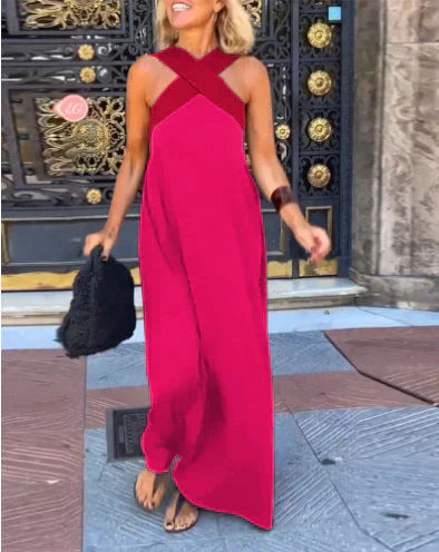 Quirine™ | Maxikleid mit Wickelausschnitt