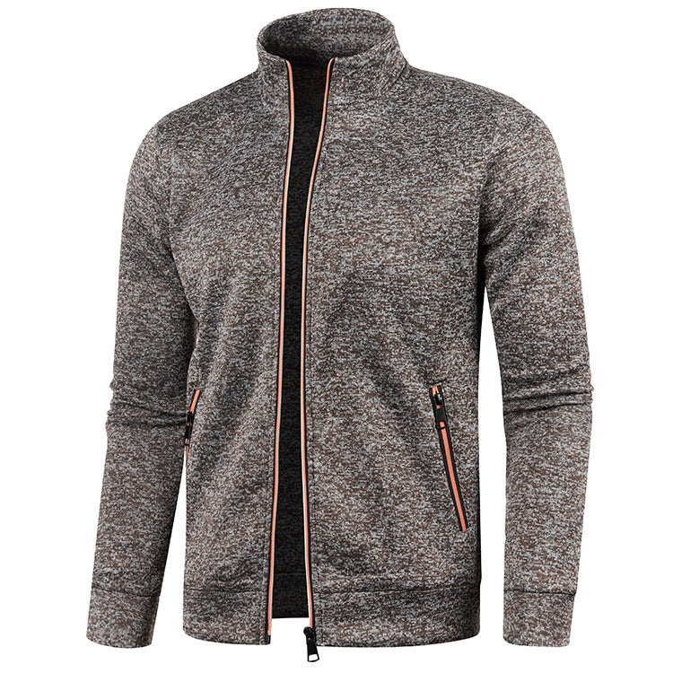 Kasper™ – Klassische Strickjacke mit Reissverschluss