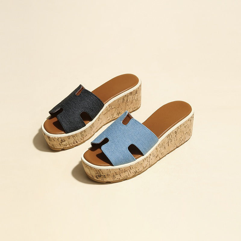 JOACHIM | KEILABSATZ-SANDALEN