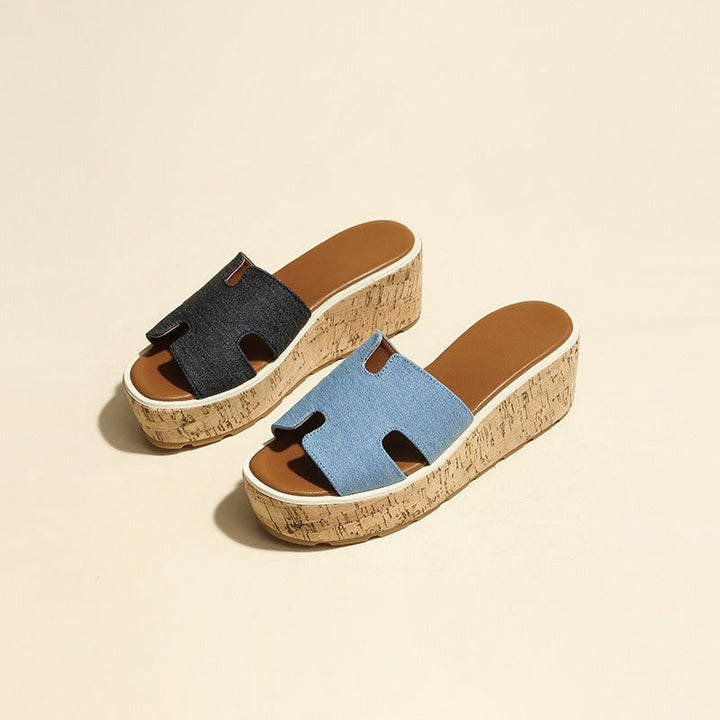JOACHIM | KEILABSATZ-SANDALEN