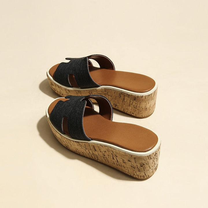 JOACHIM | KEILABSATZ-SANDALEN
