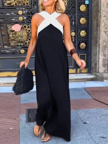 Quirine™ | Maxikleid mit Wickelausschnitt