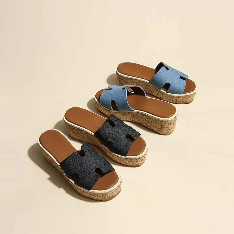 JOACHIM | KEILABSATZ-SANDALEN