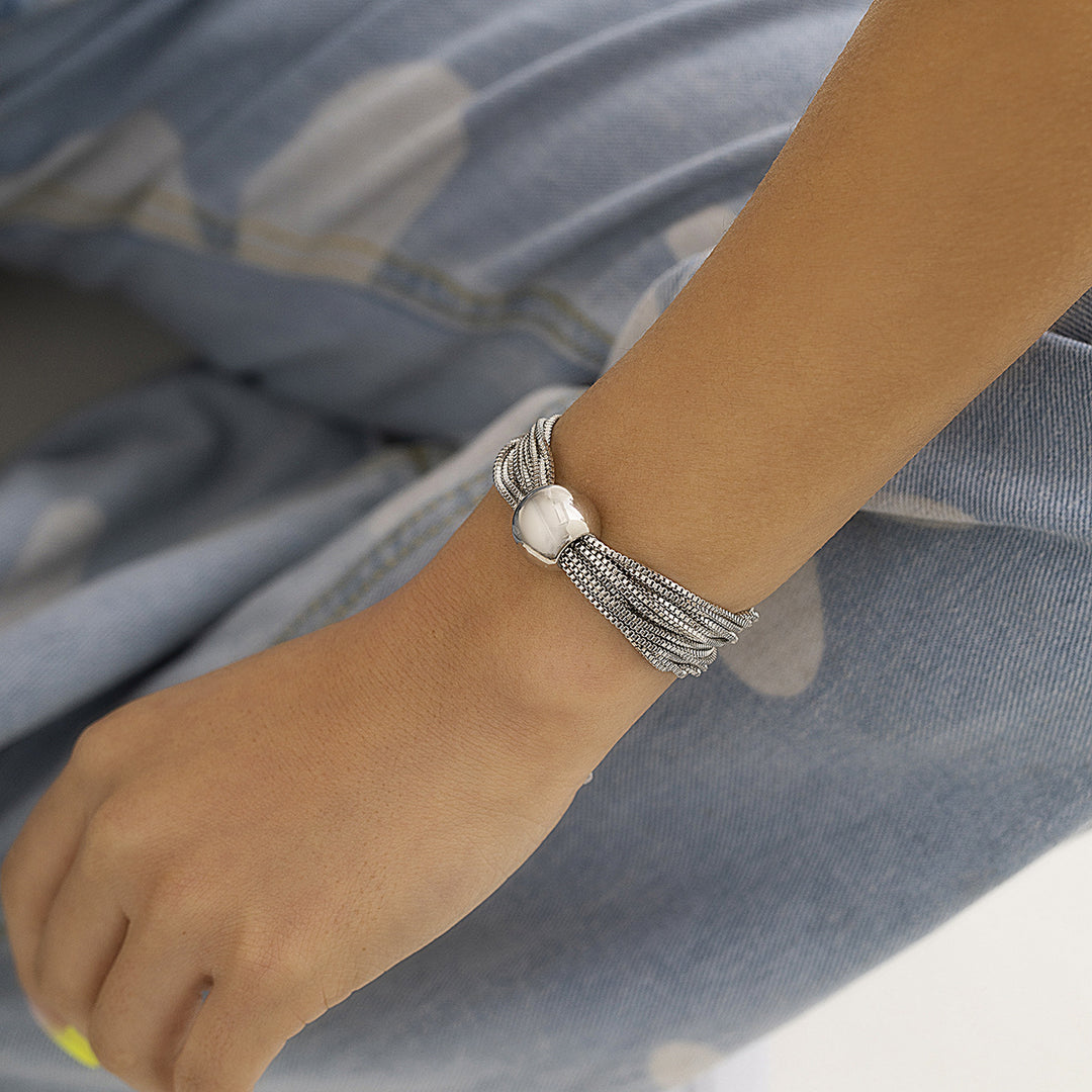 Casey | Luxuriöse Kugel-Halskette &amp; Armband (1+1 GRATIS)