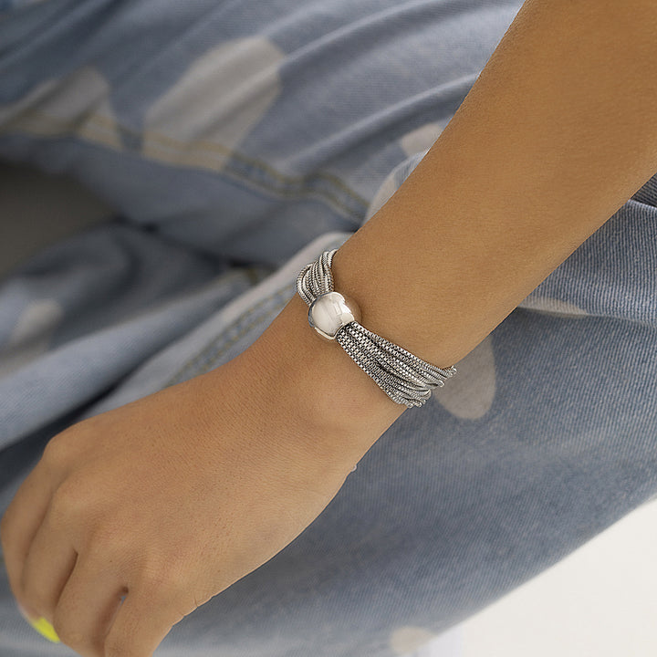 Casey | Luxuriöse Kugel-Halskette &amp; Armband (1+1 GRATIS)