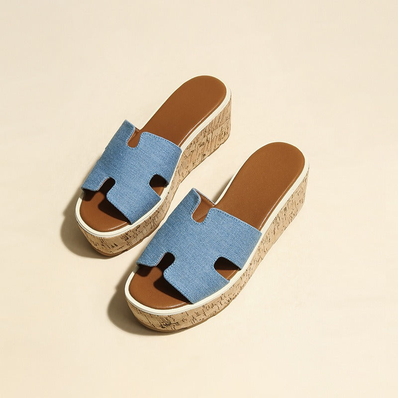 JOACHIM | KEILABSATZ-SANDALEN