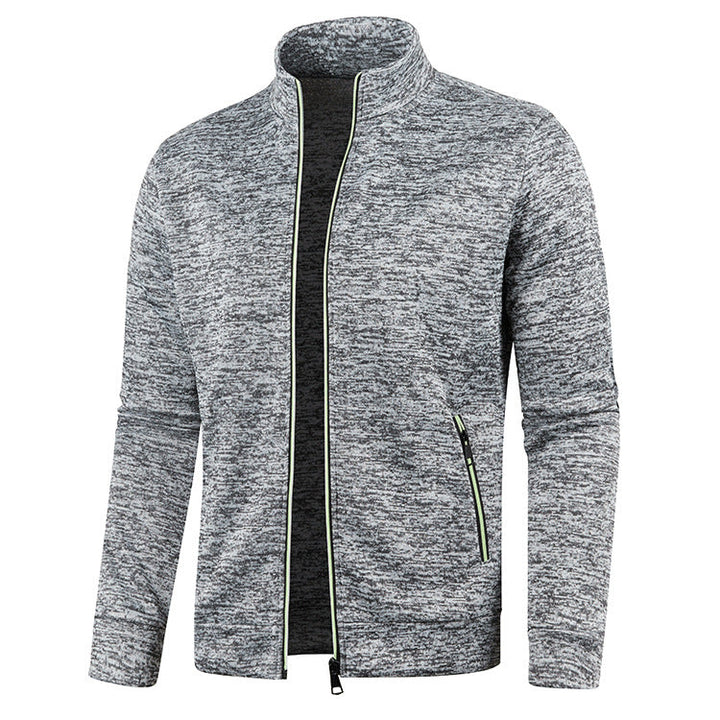 Kasper™ – Klassische Strickjacke mit Reissverschluss