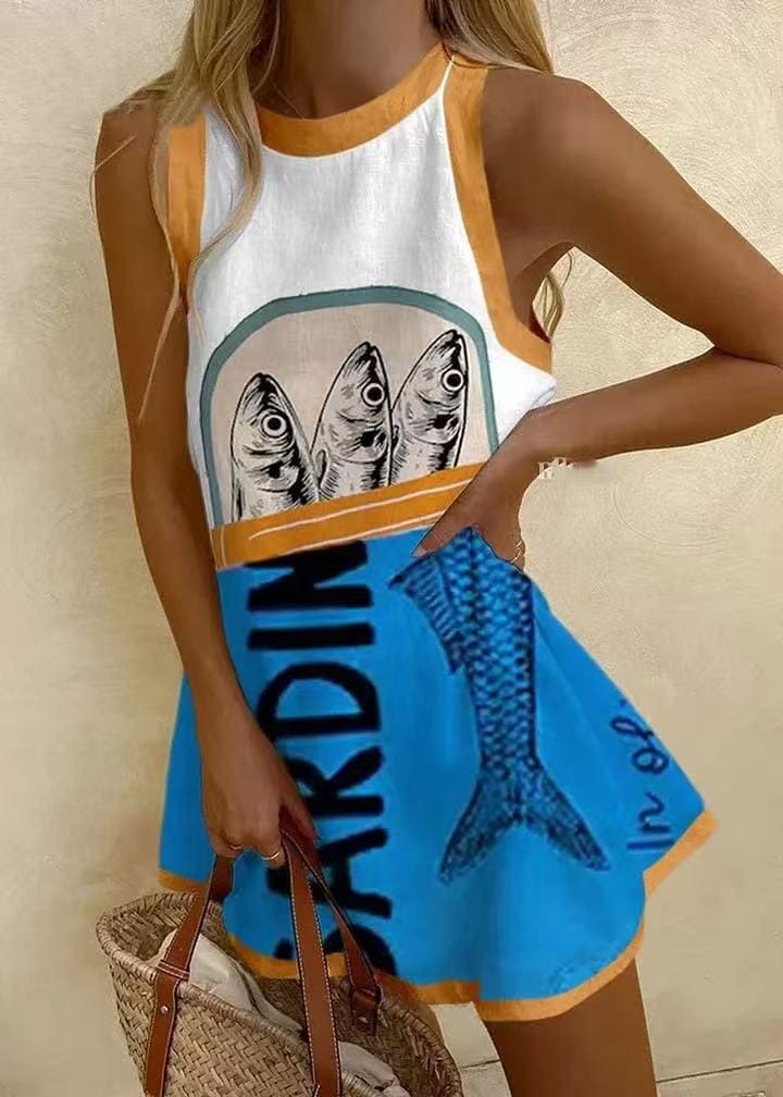 Aila™ Minikleid aus Leinen