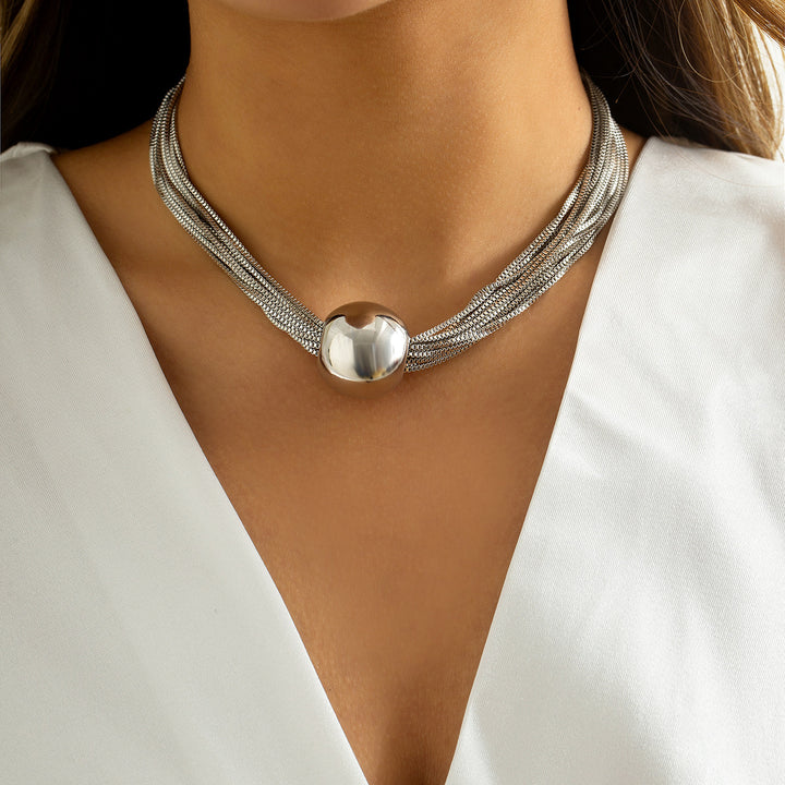 Casey | Luxuriöse Kugel-Halskette &amp; Armband (1+1 GRATIS)