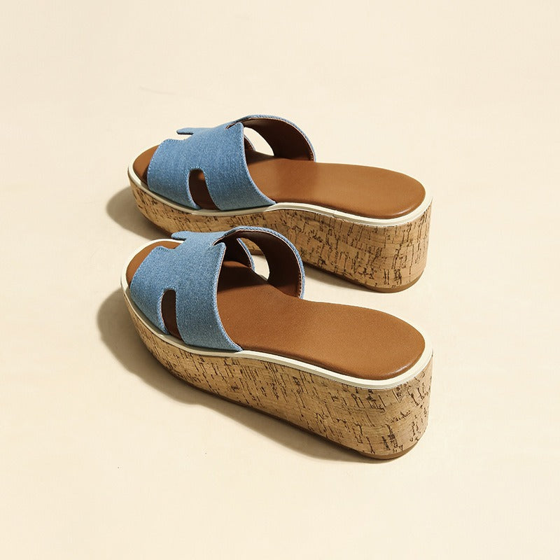 JOACHIM | KEILABSATZ-SANDALEN
