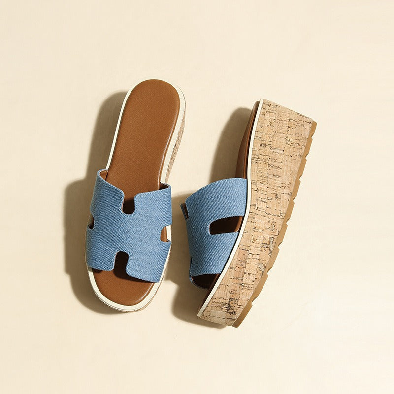 JOACHIM | KEILABSATZ-SANDALEN