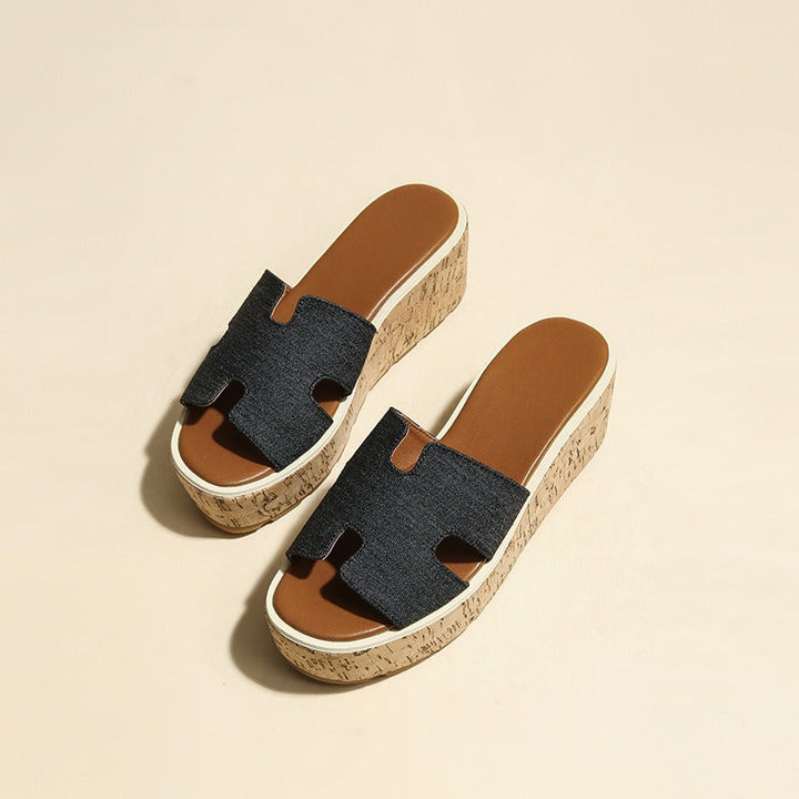 JOACHIM | KEILABSATZ-SANDALEN