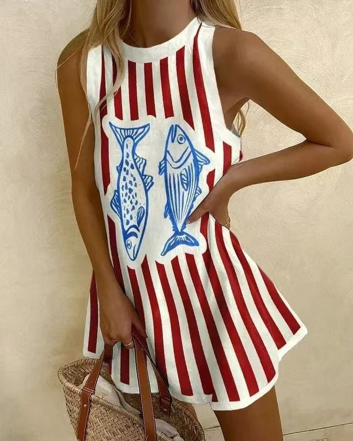 Minikleid aus Leinen™