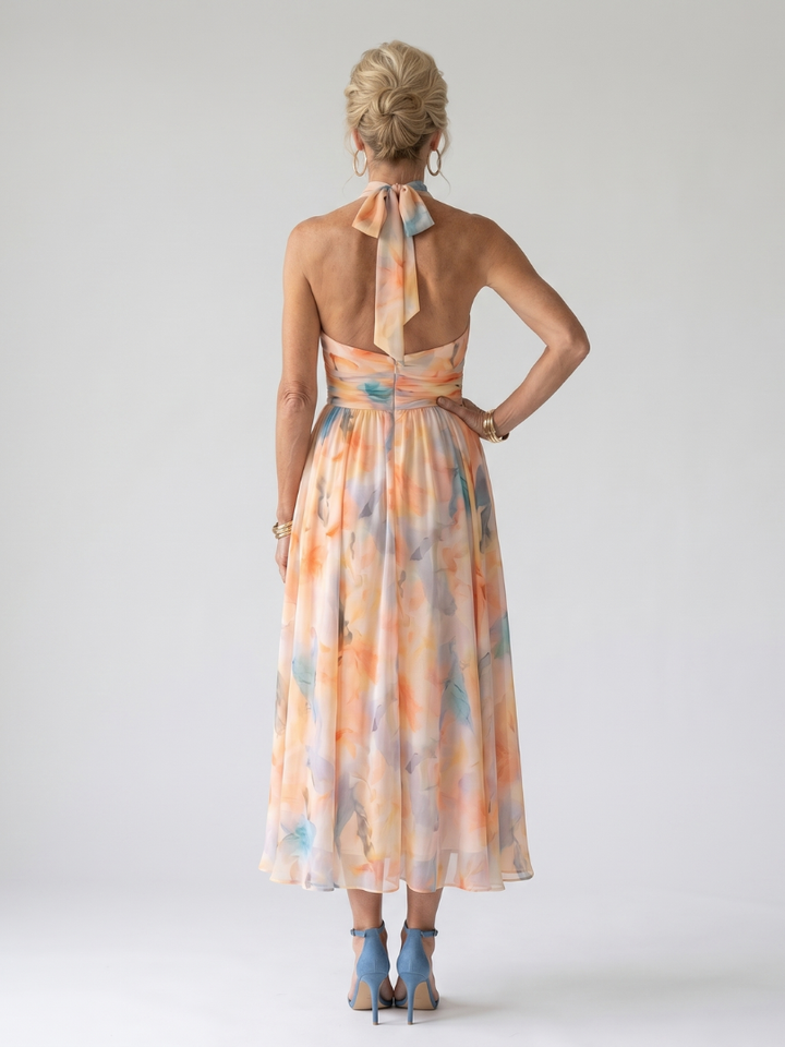 Elin | Soft Halter Midikleid