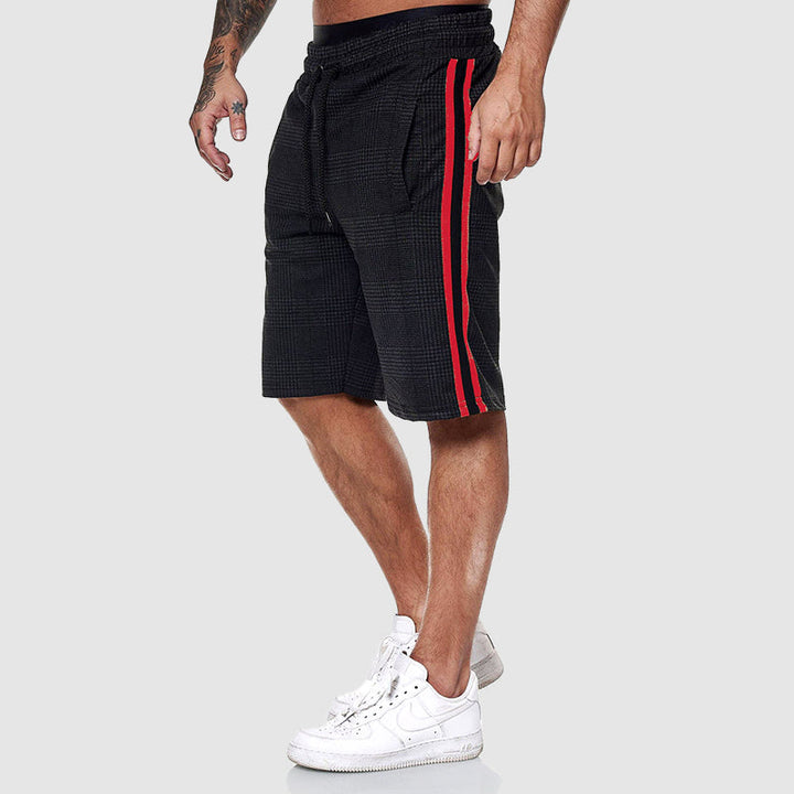 David – Stilvolle Karotten-Shorts in Plaid