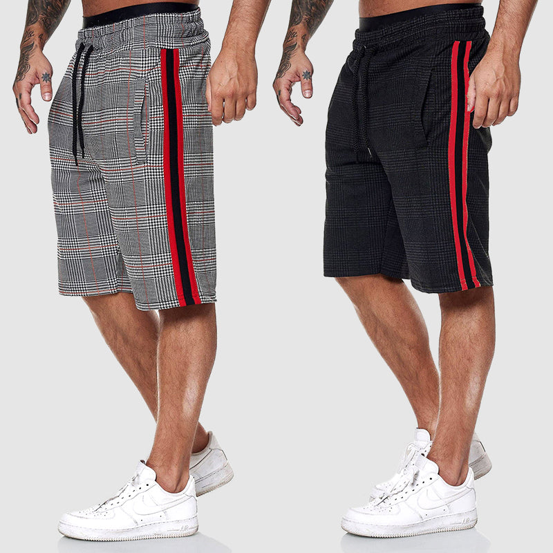 David – Stilvolle Karotten-Shorts in Plaid