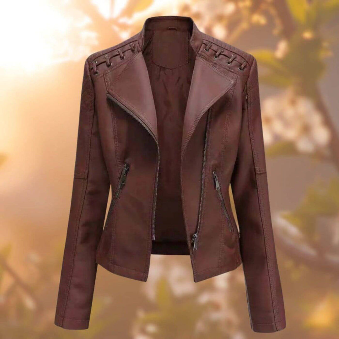 Ronja™ – Stilvolle Premium-Lederjacke