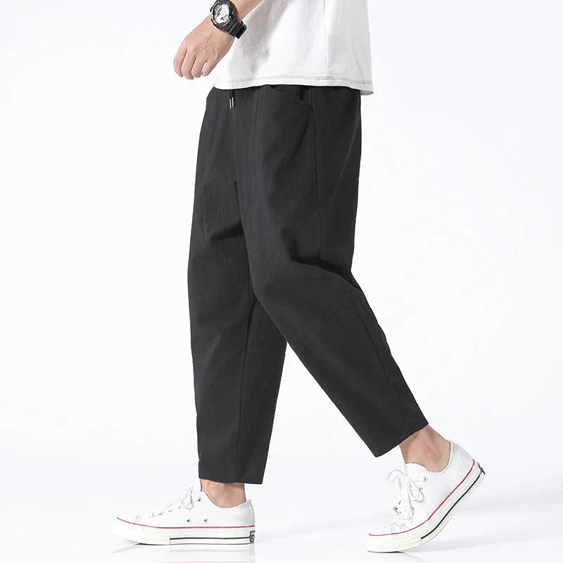 Benedikt – Elegante Cropped Pants aus Tokyo