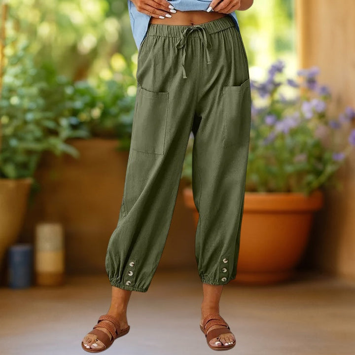 Aura | Zeitlos Weit geschnittene Hose mit weitem Bein