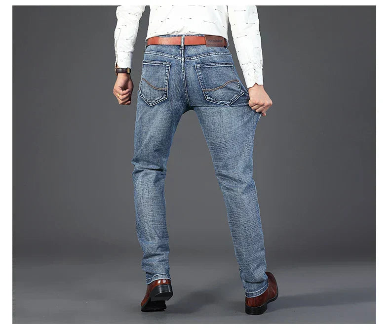 David – Stilvolle Business Jeans aus Denim