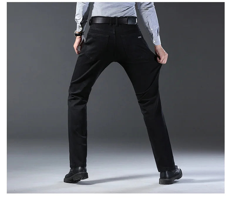 David – Stilvolle Business Jeans aus Denim