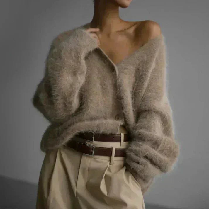 Lotte™ | Grosser Kaschmirpullover