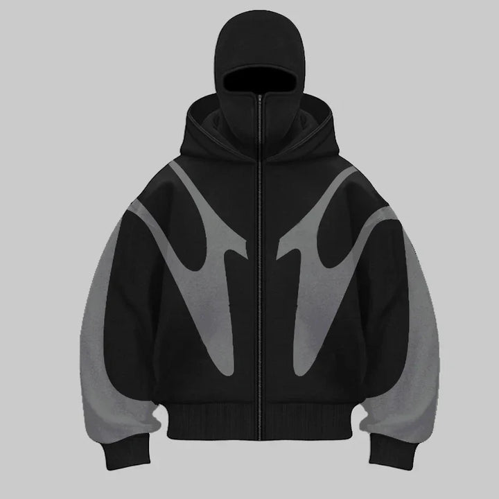Ellery™ – Streetwear Balaclava Hoodie für Herren