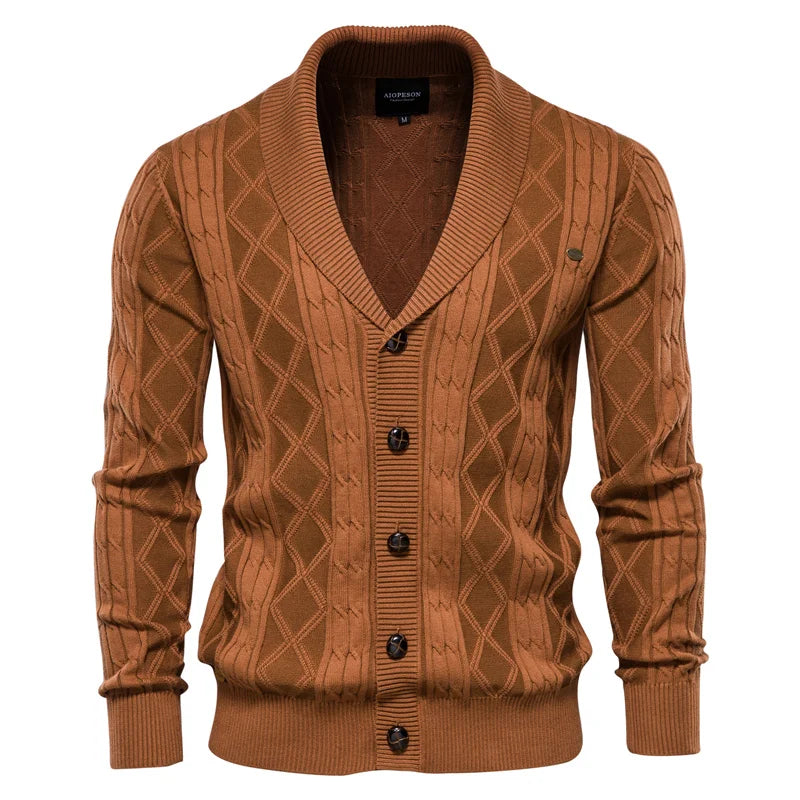 Kramer | Herren Strickjacke mit Knopfleiste
