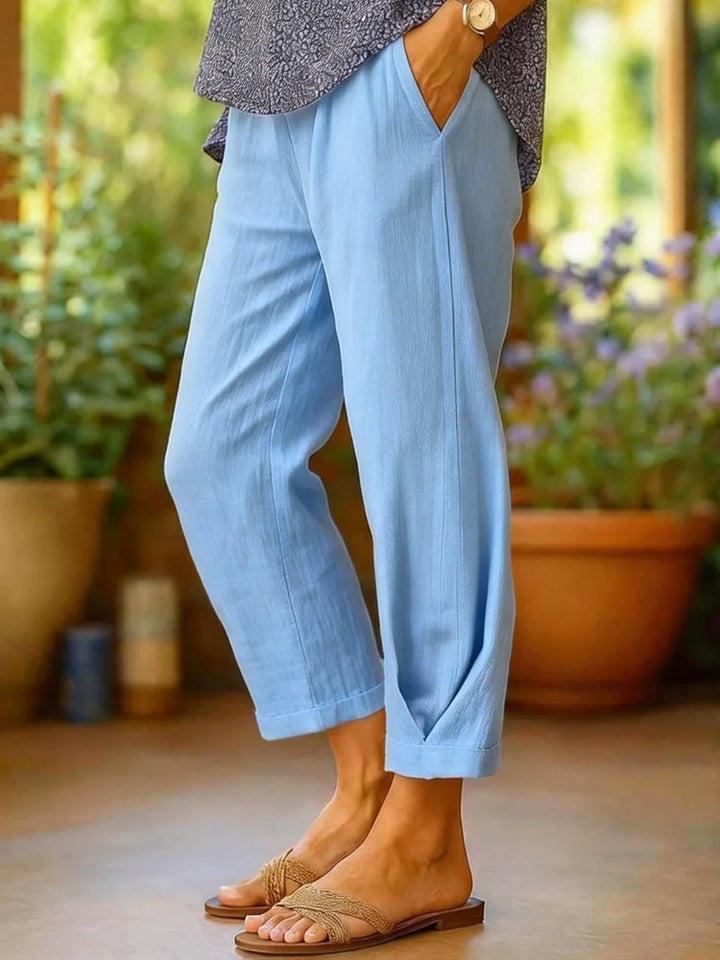Frances | Bequeme alltägliche Cropped Pants