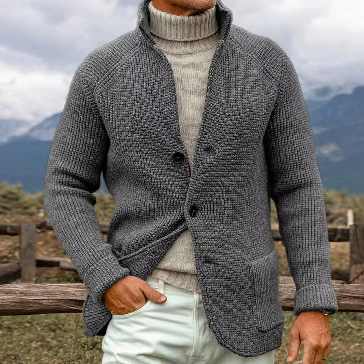 Erwin - Strickjacke Aus Grober Strickoptik
