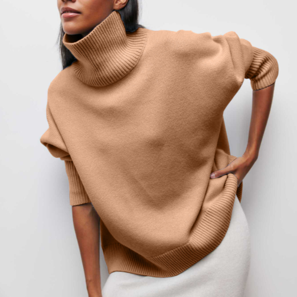 Romy™ | Trendige Oversized Rollkragenpullover für kalte Tage