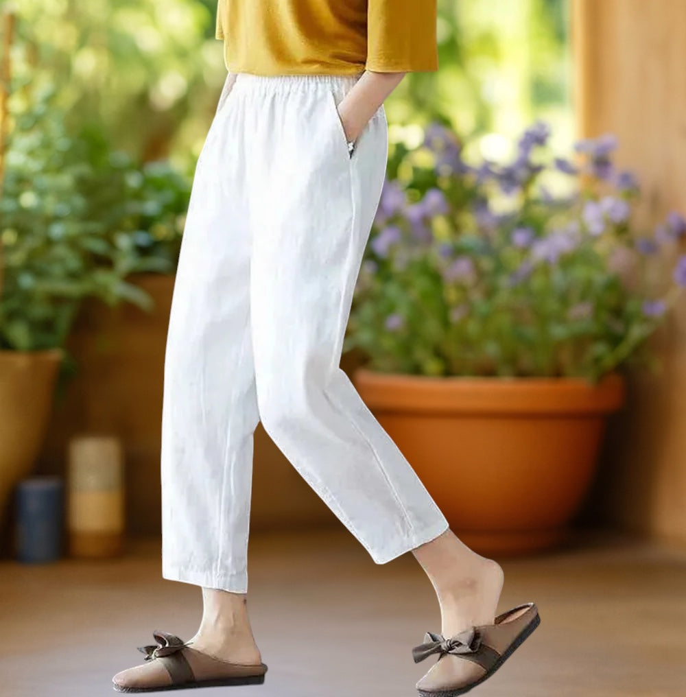 Kelly | Schmeichelhafte Hose mit weitem Bein