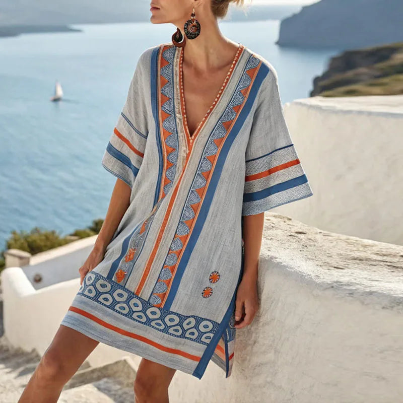 Elegant Gwen - Fließendes Maxikleid für alle Anlässe