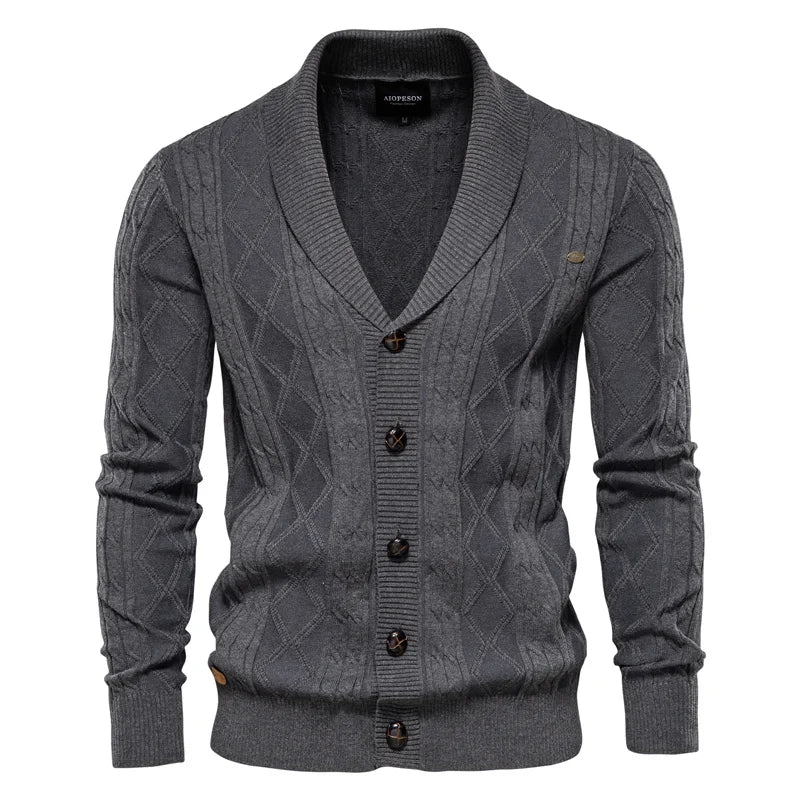 Kramer | Herren Strickjacke mit Knopfleiste