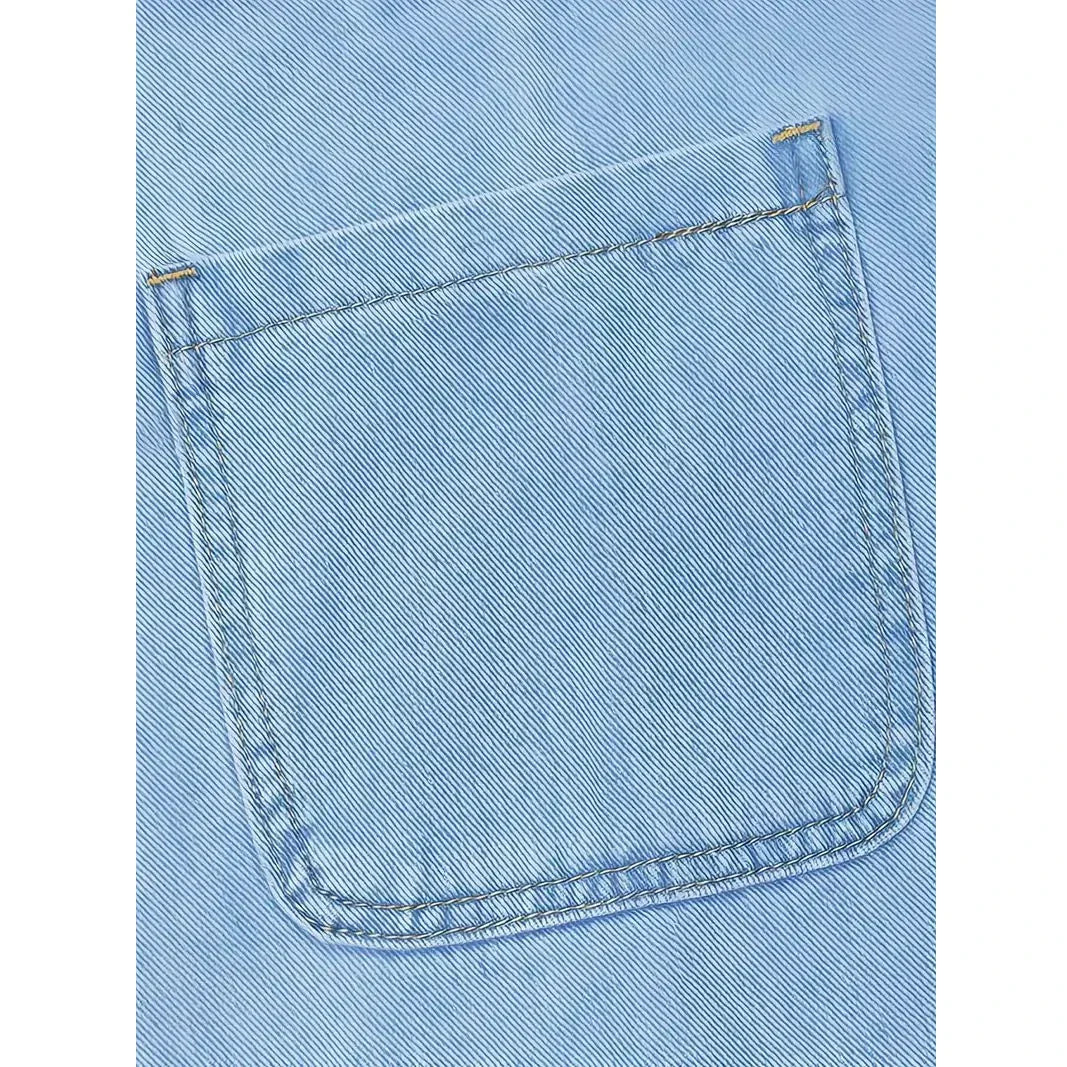 Saylor | Entspanntes Kleid im Denim-Look