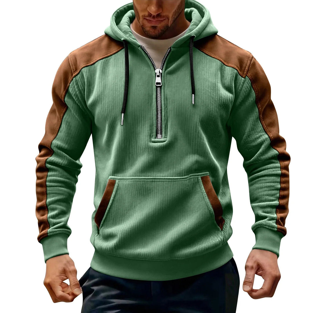 Aksel – Langarm-Pullover mit Reissverschluss